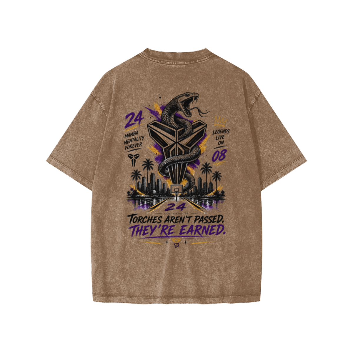 Mamba Kids - Snow Washed Kids' T-Shirt