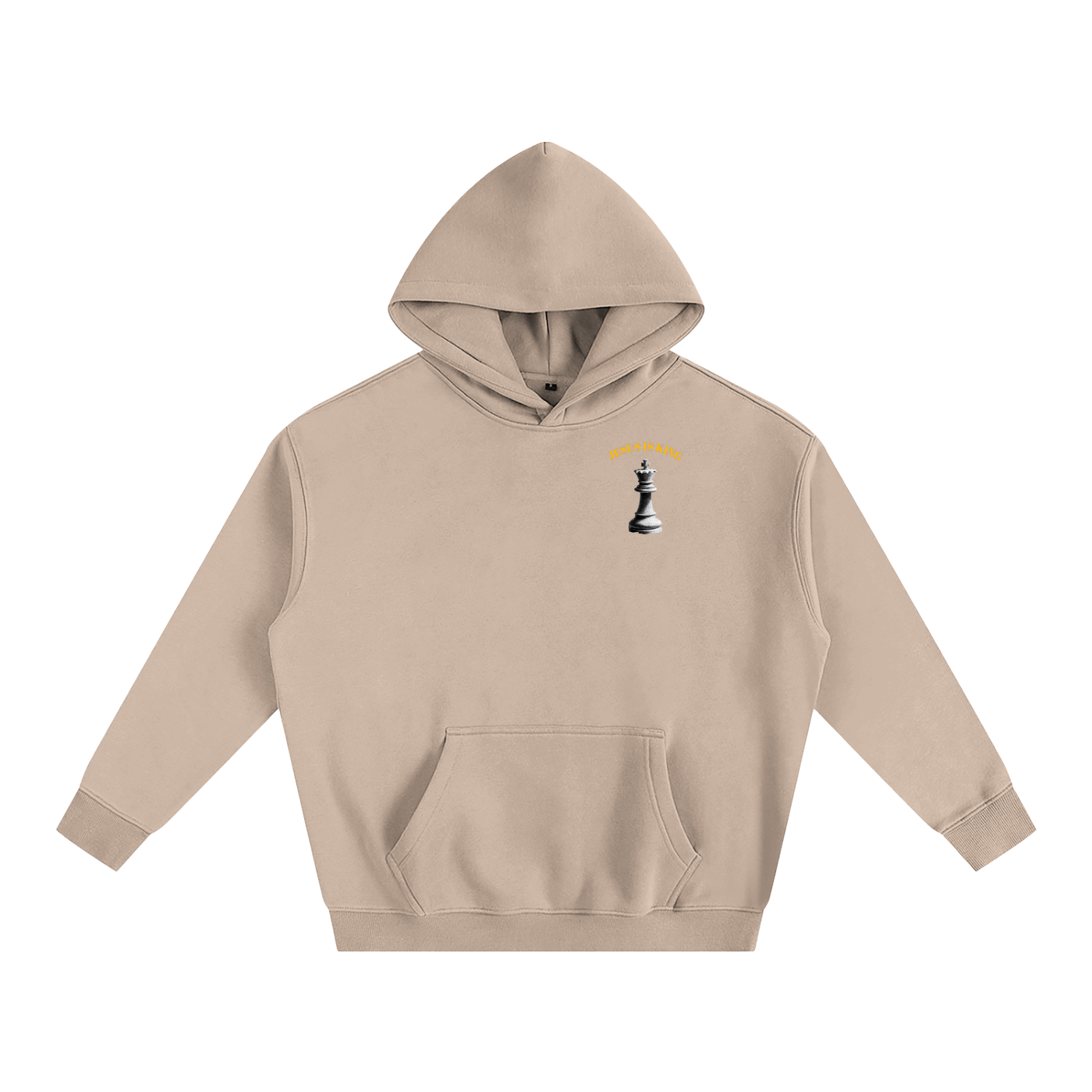 Jesus is King - Oversize Fleeced Hoodie