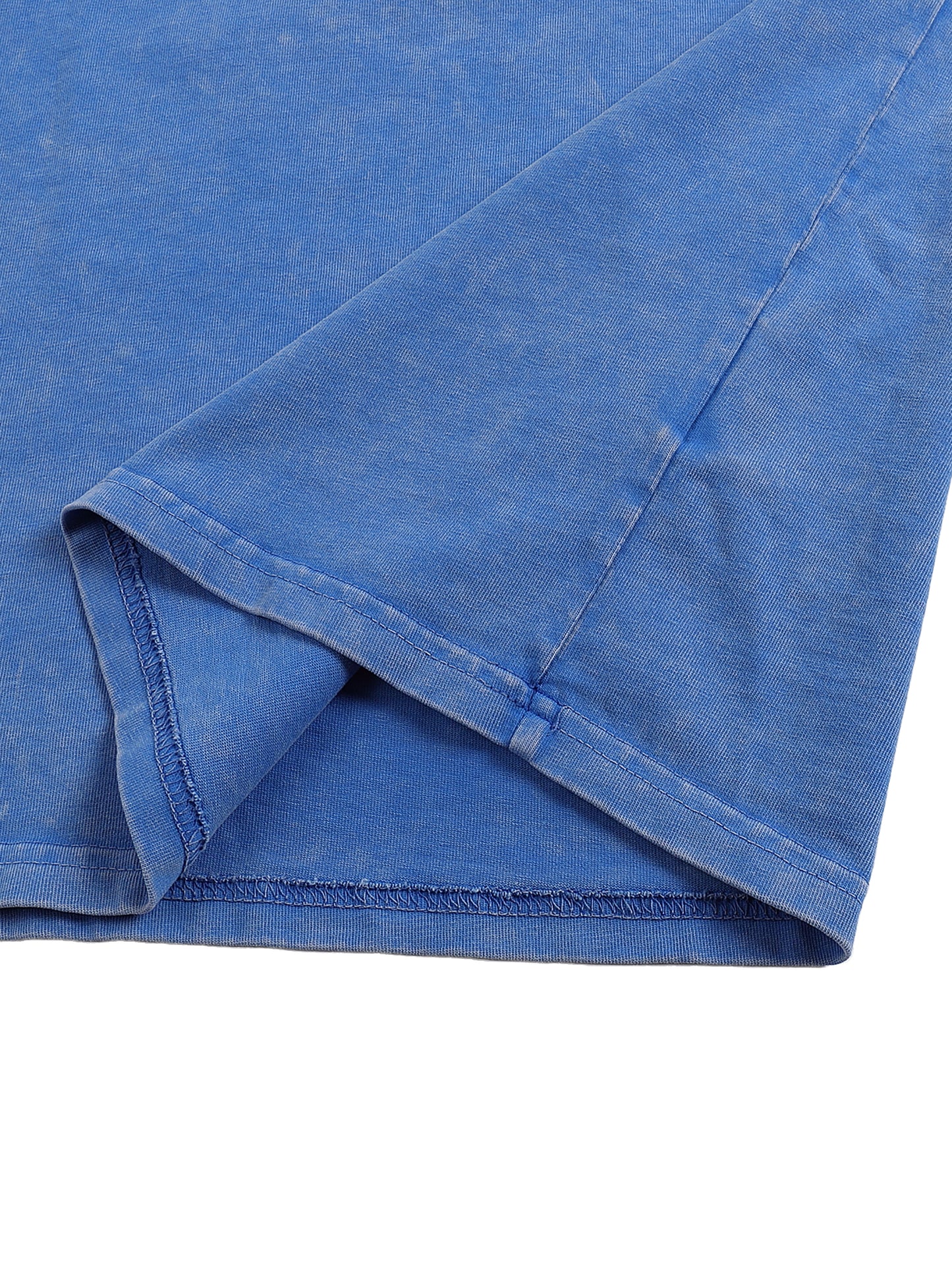 Mountain Bow In His Presence - Snow Washed Oversized Cotton T-Shirt