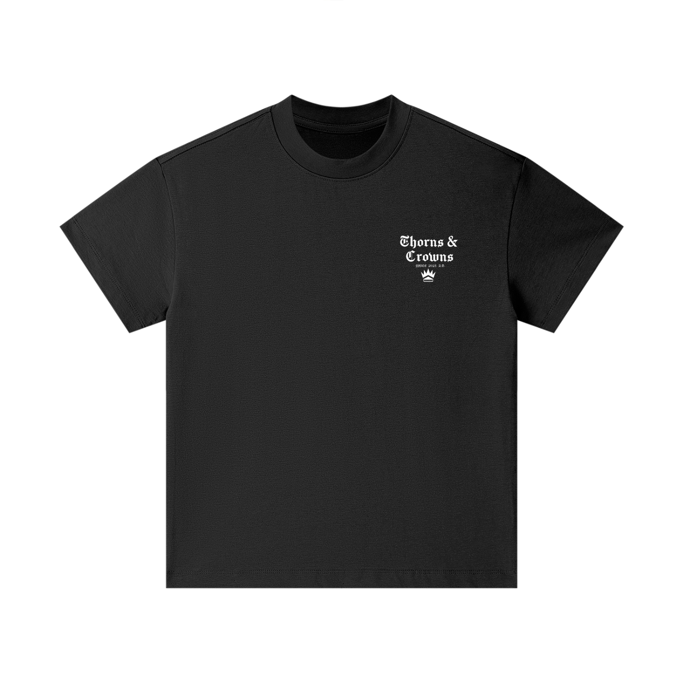 Thorns & Crowns KINGS (Black) - Pure Cotton Essential Kids T-Shirt