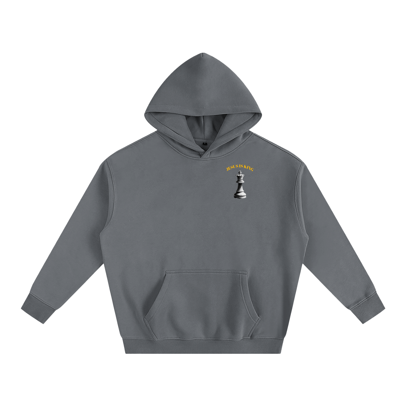 Jesus is King - Oversize Fleeced Hoodie