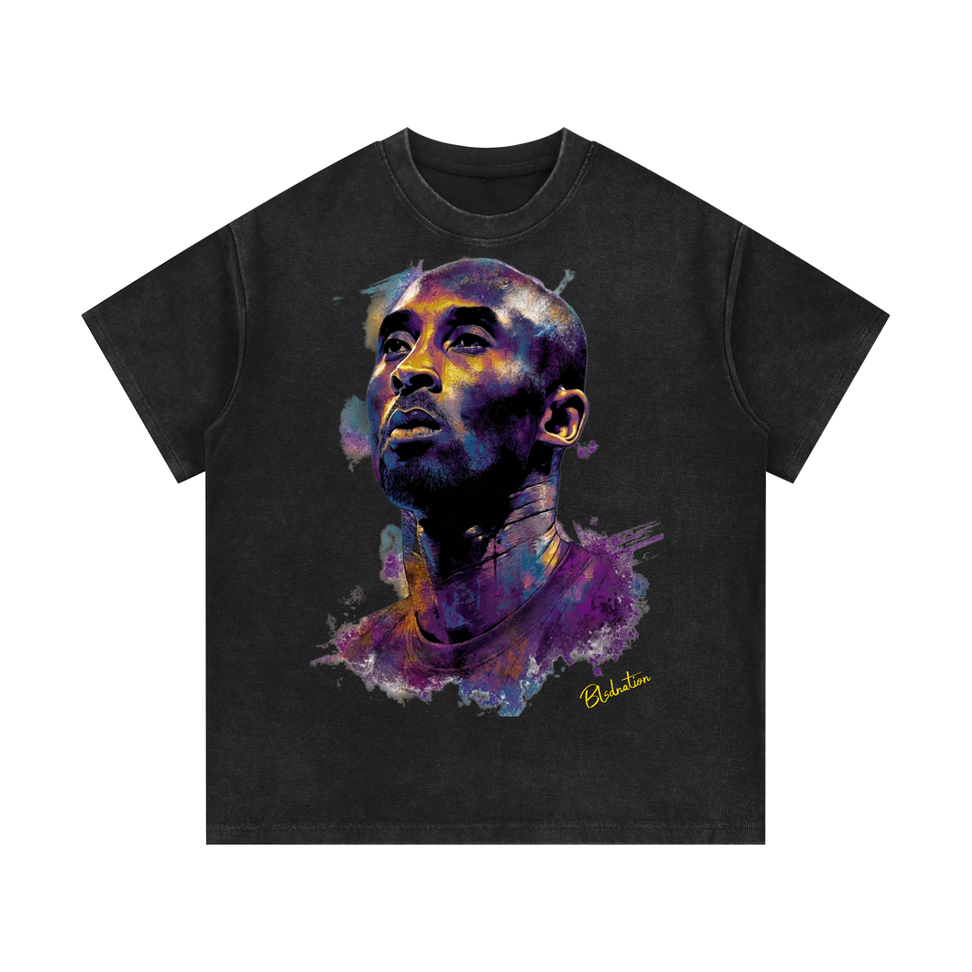 Legend - Mineral Wash Waffle Knit T-Shirt