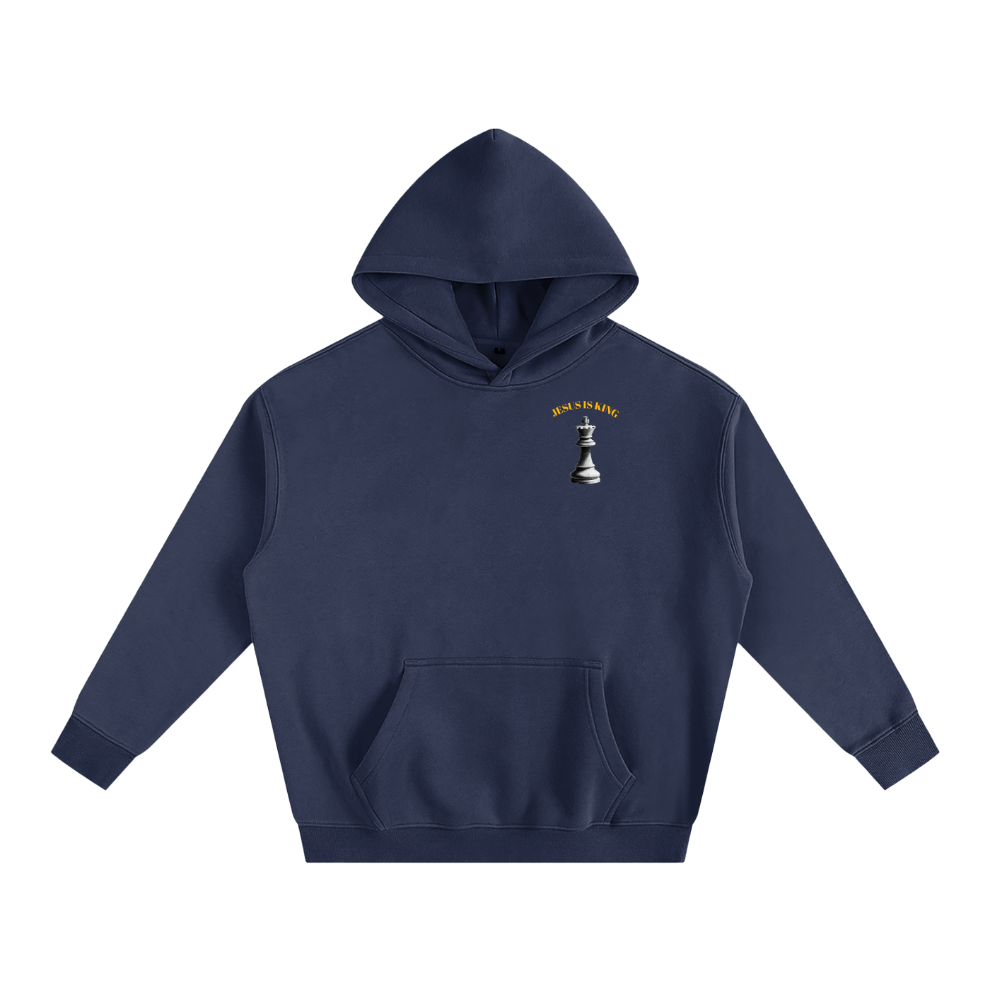 Jesus is King - Oversize Fleeced Hoodie
