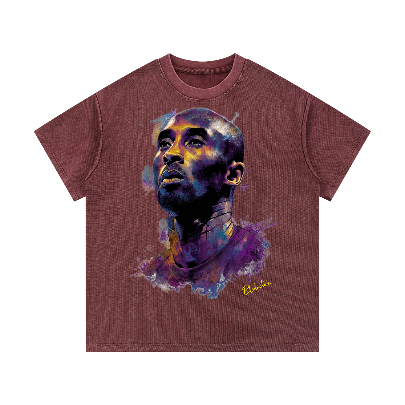 Legend - Mineral Wash Waffle Knit T-Shirt