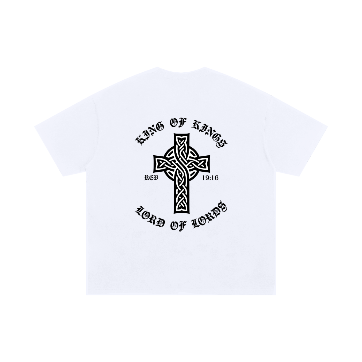 Thorns & Crowns KINGS (White) - Unisex Oversized Cotton T-Shirt
