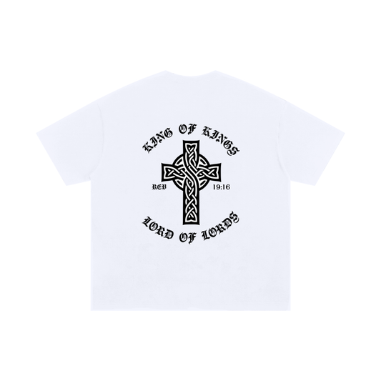 Thorns & Crowns KINGS (White) - Unisex Cotton T-Shirt