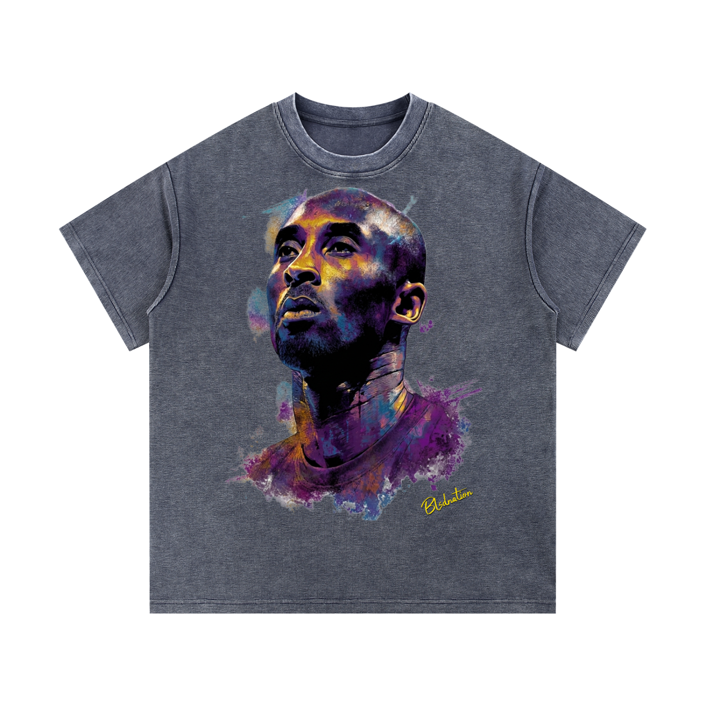 Legend - Mineral Wash Waffle Knit T-Shirt