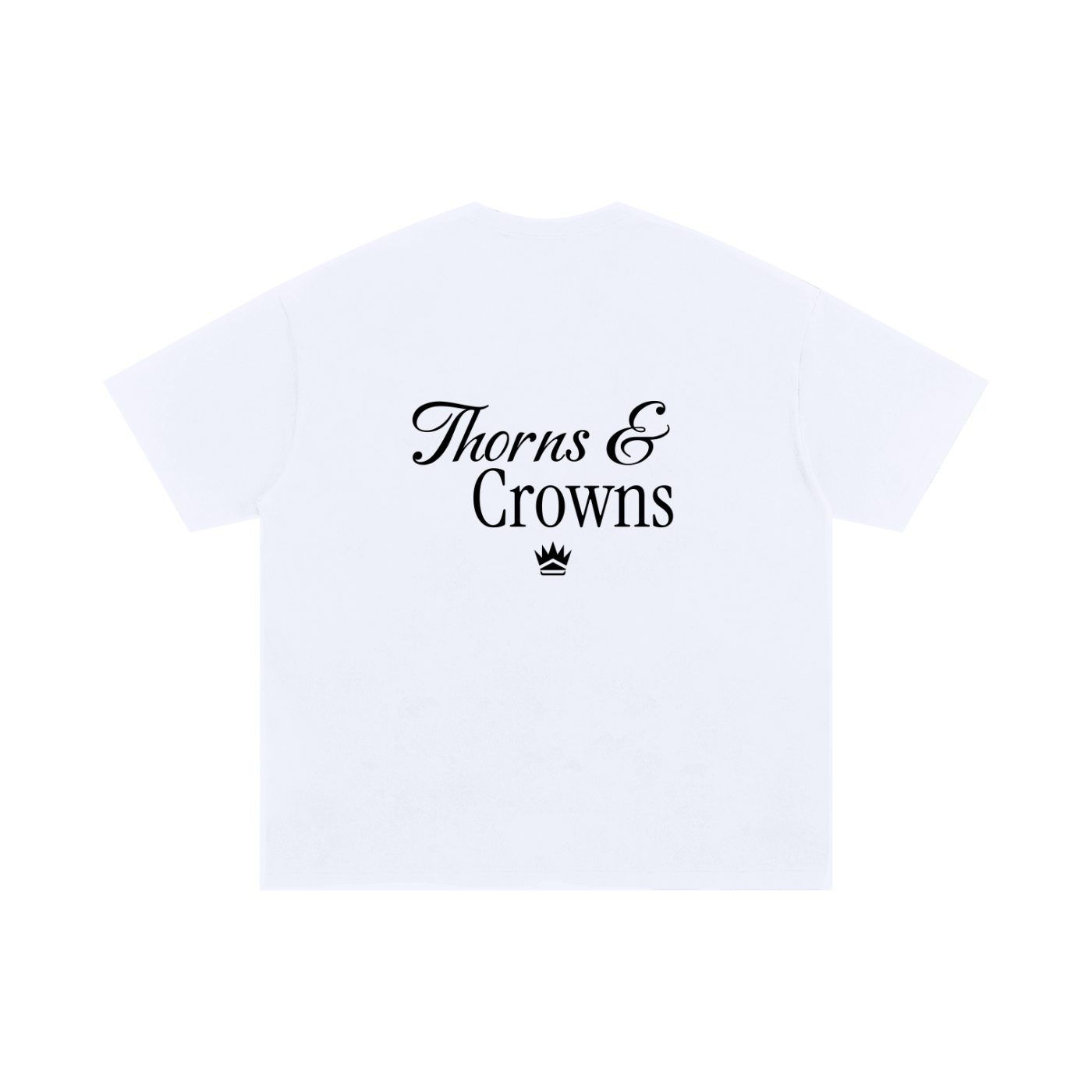 Thorns & Crowns - Unisex Oversized Cotton T-Shirt