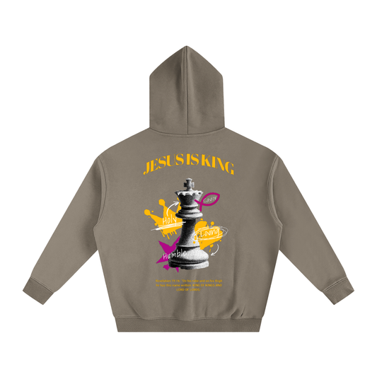 Jesus is King - Oversize Fleeced Hoodie