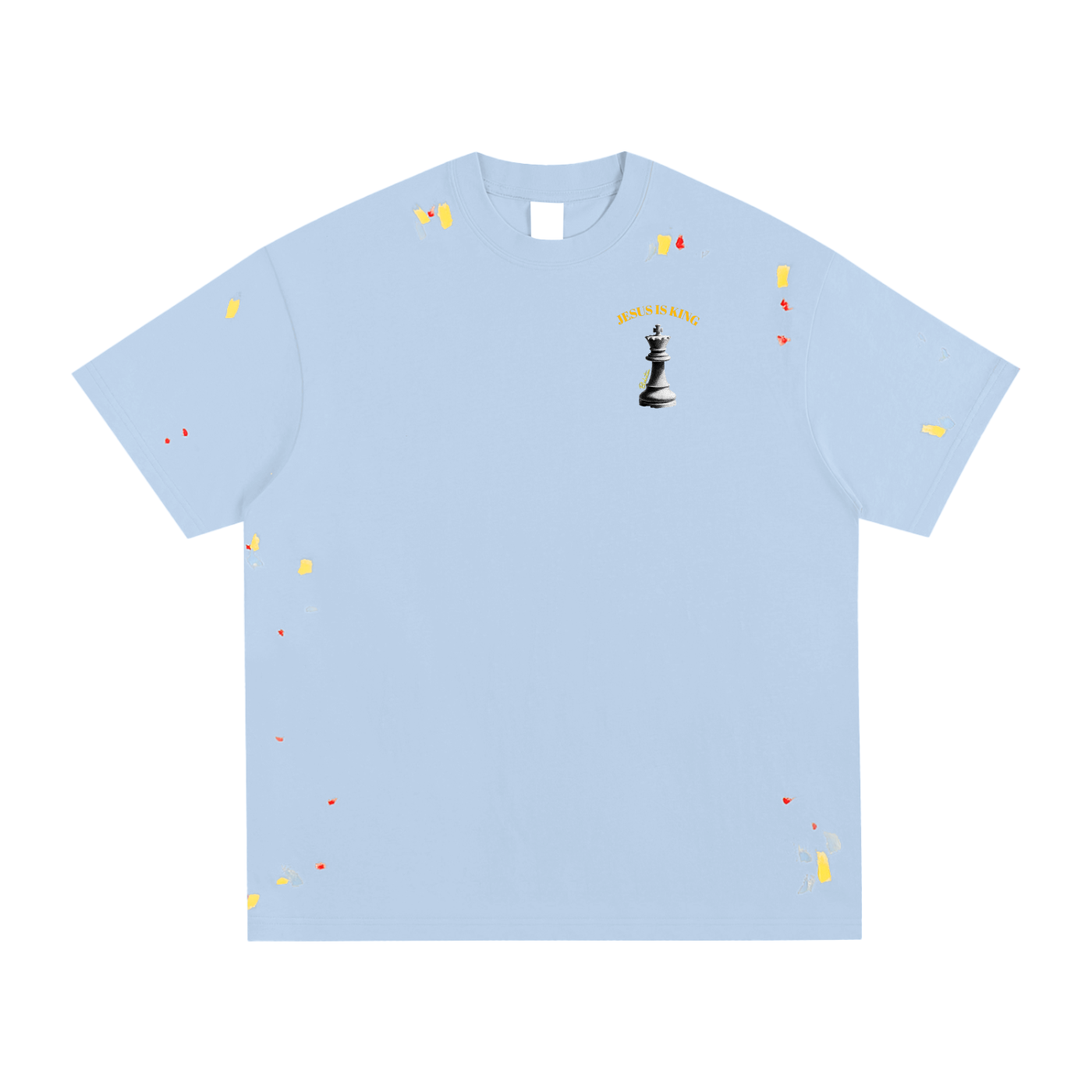 Jesus is King - Paint Splatter T-Shirt