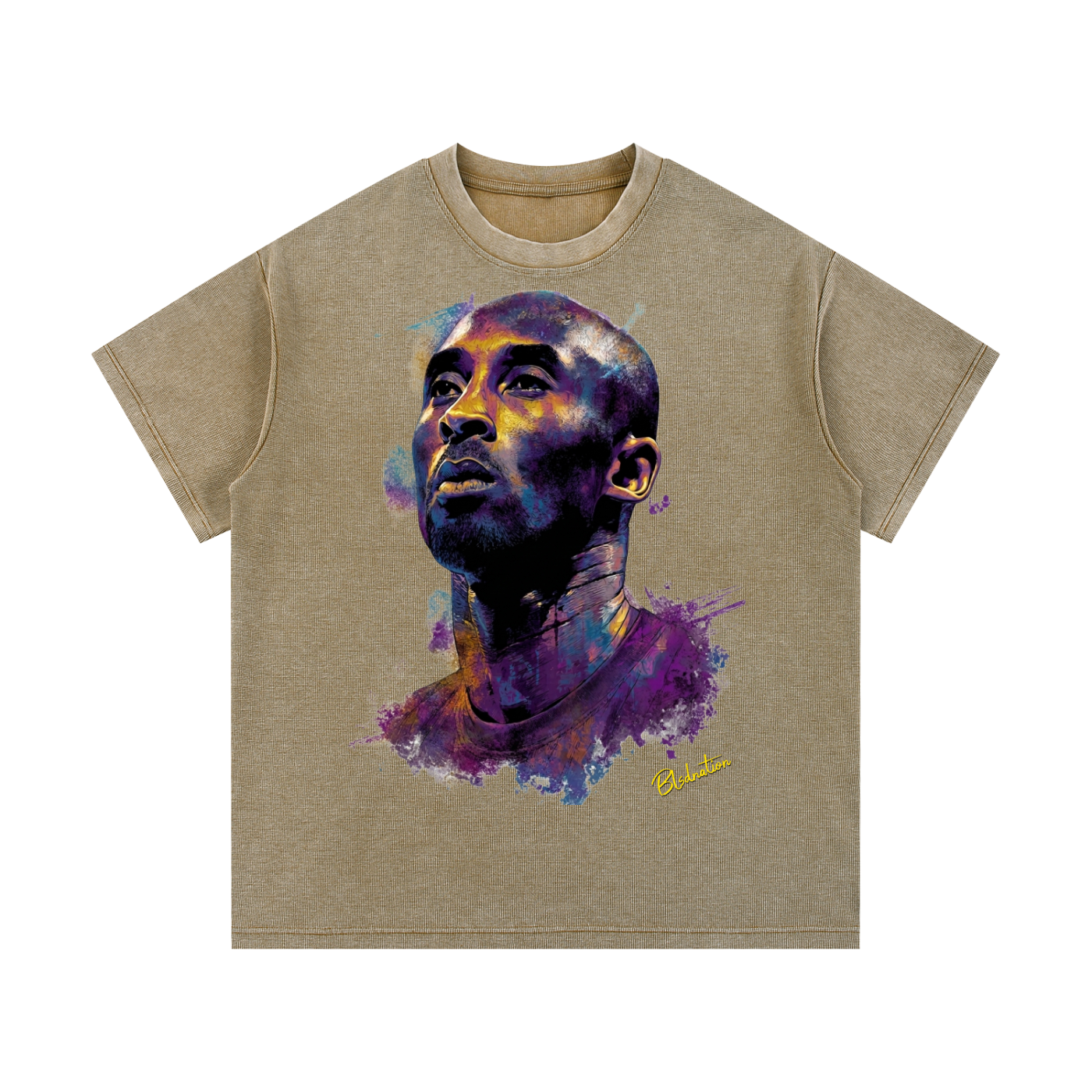 Legend - Mineral Wash Waffle Knit T-Shirt