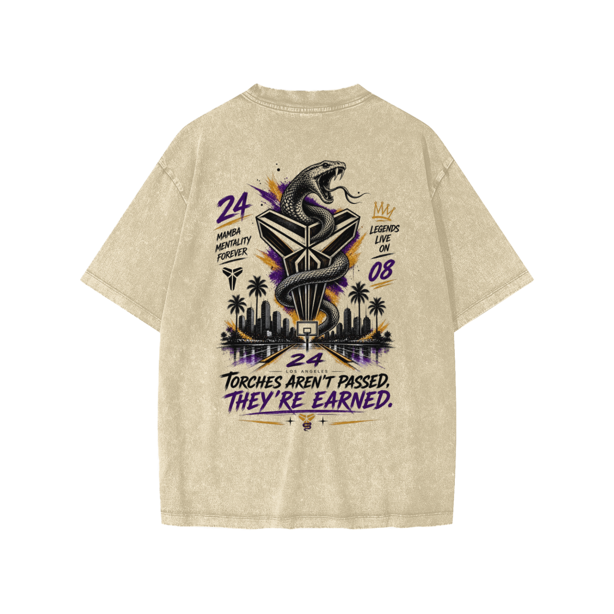 Mamba Kids - Snow Washed Kids' T-Shirt