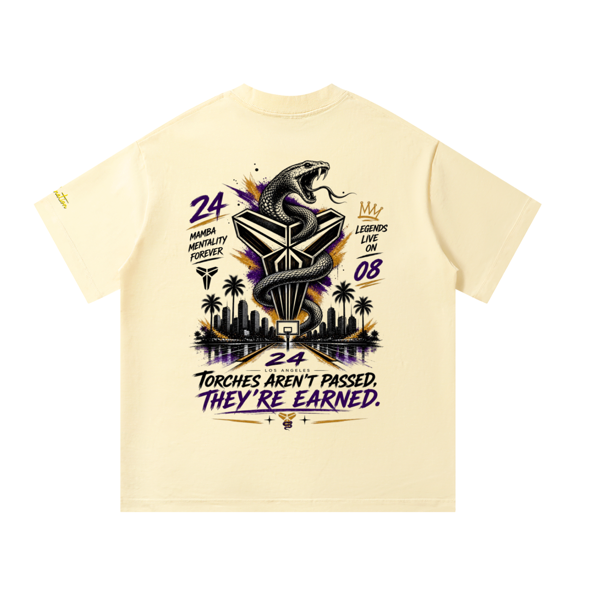 Mamba Mentality - Unisex Oversized T-Shirt
