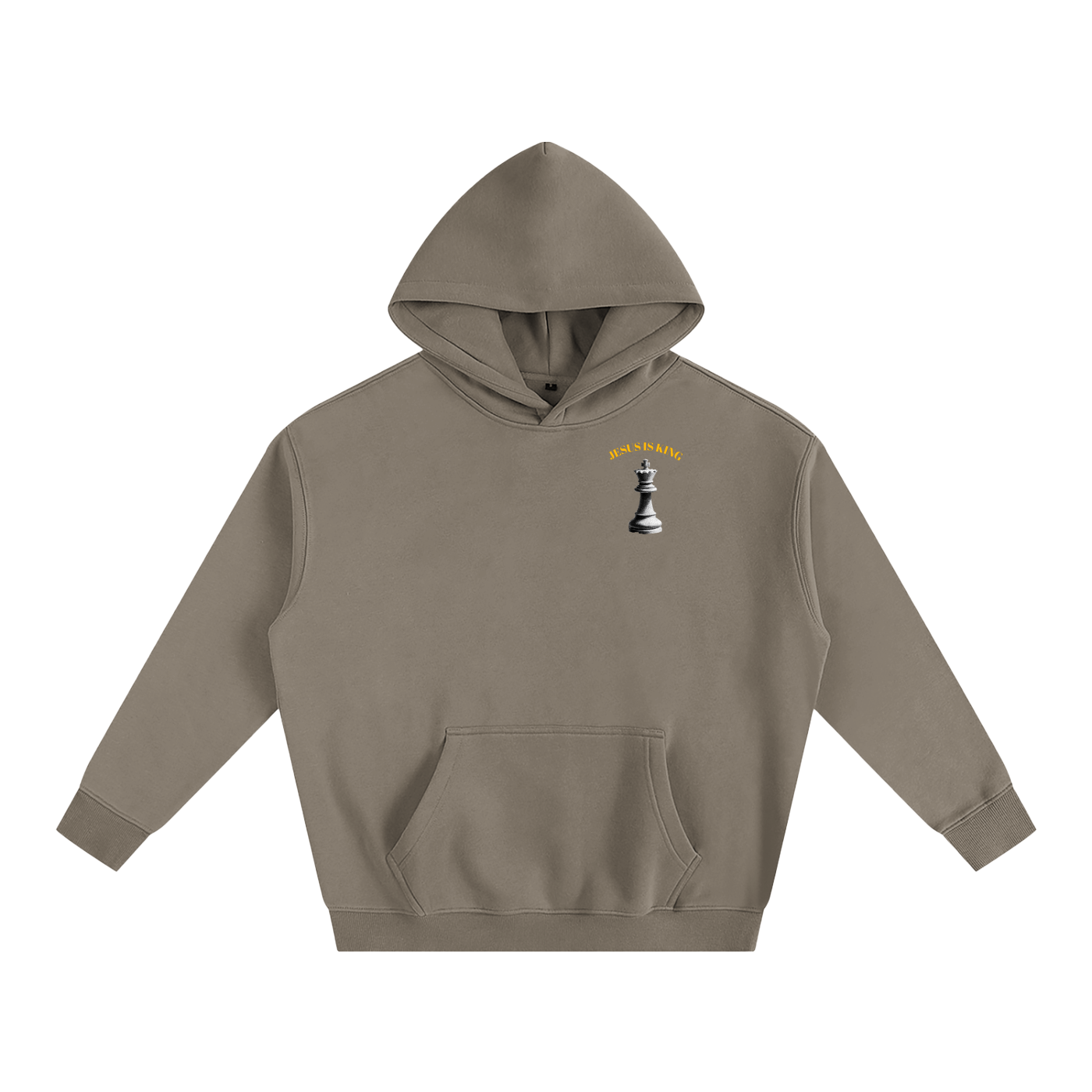 Jesus is King - Oversize Fleeced Hoodie