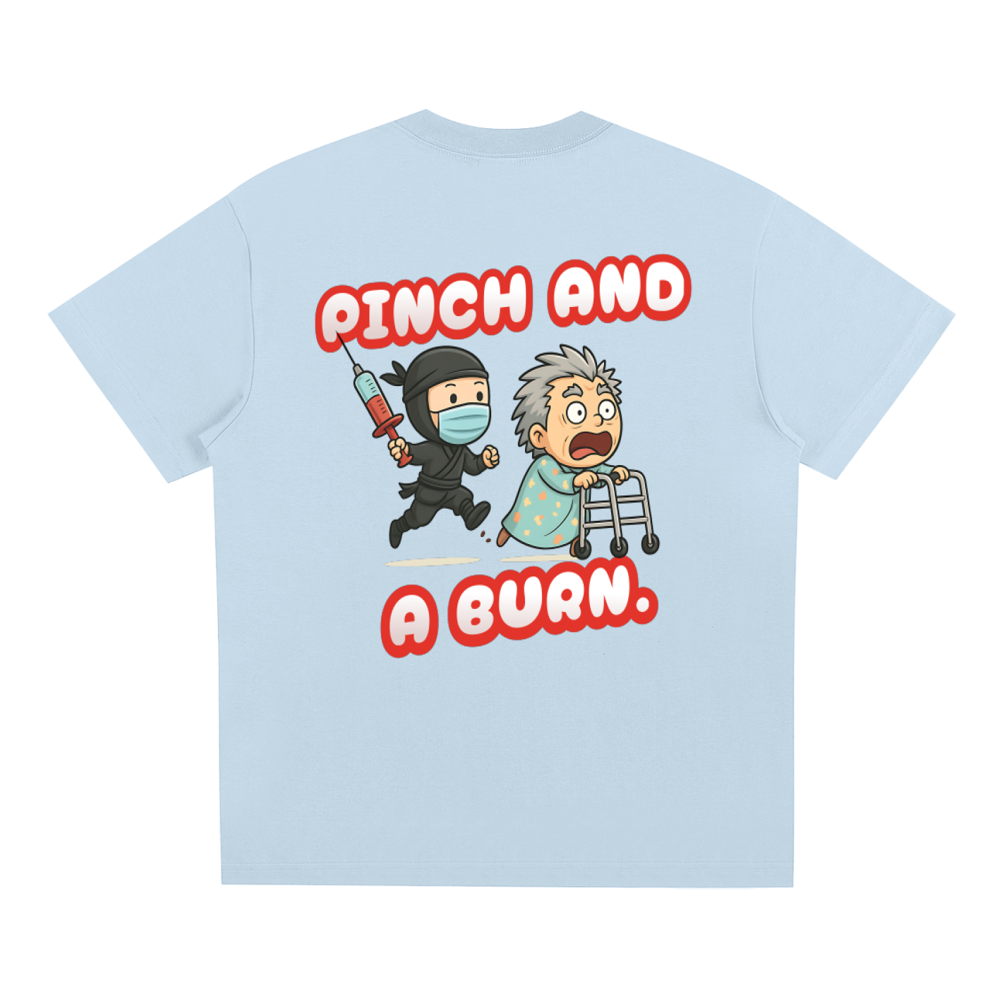 Pinch and a Burn 2 by Dr. Lin - Sorona Quick-Dry Cooling T-Shirt
