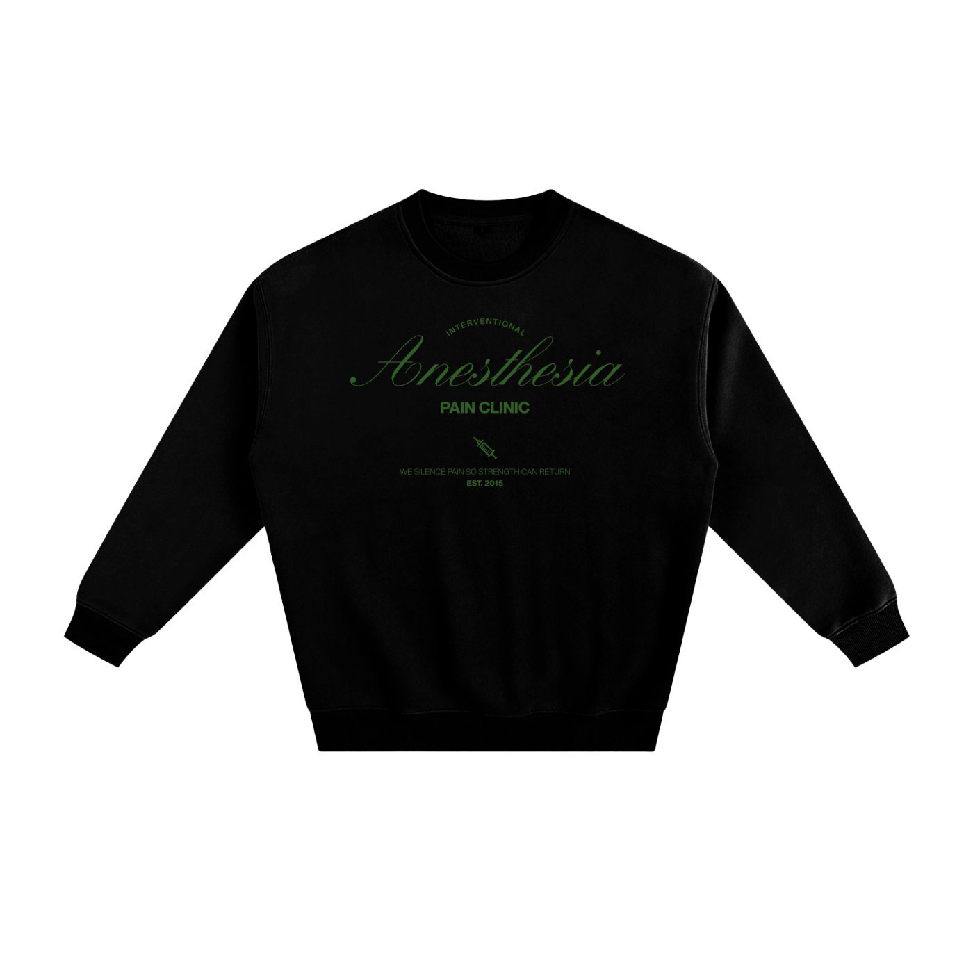 Anesthesia Pain Clinic - Fleeced Sweatshirt