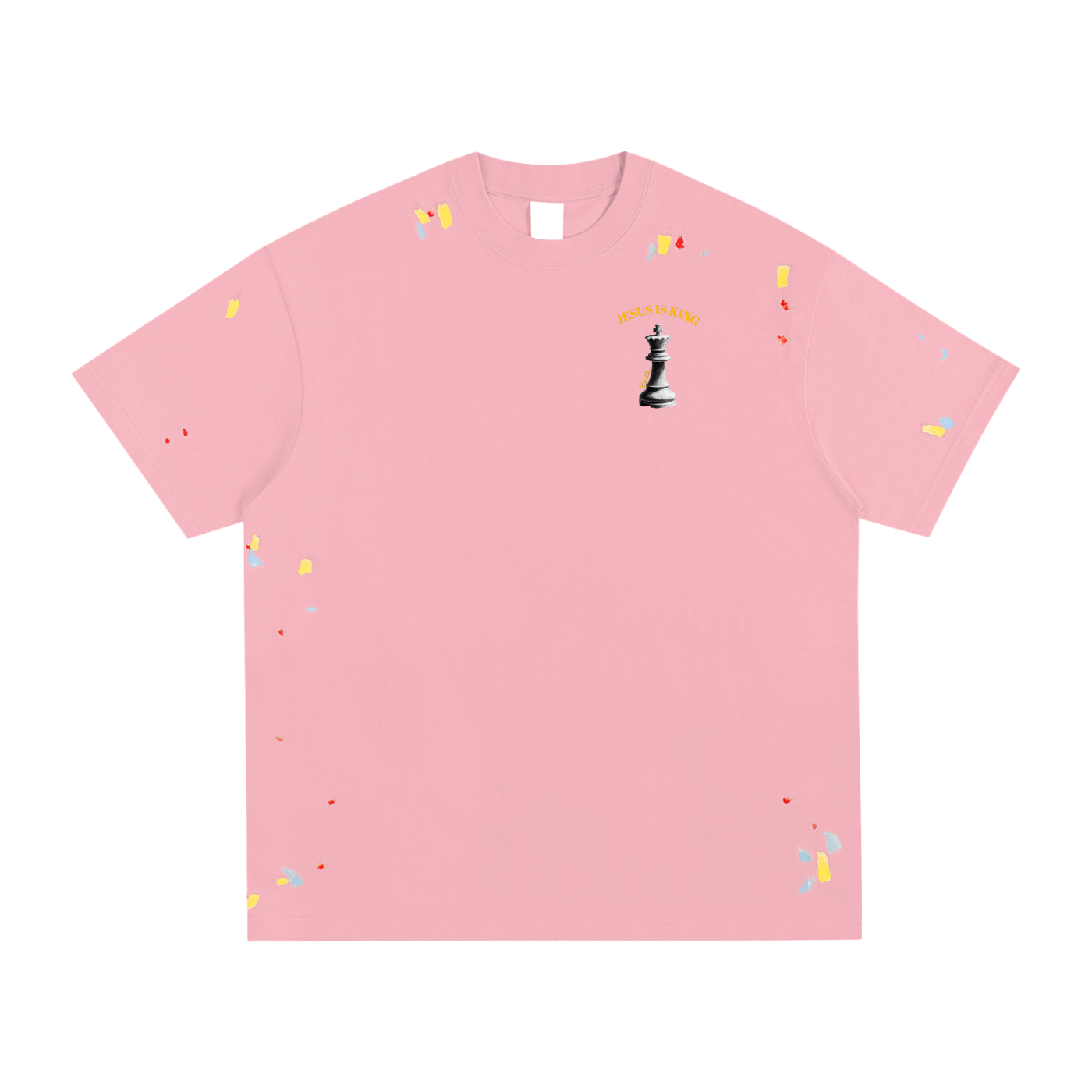Jesus is King - Paint Splatter T-Shirt