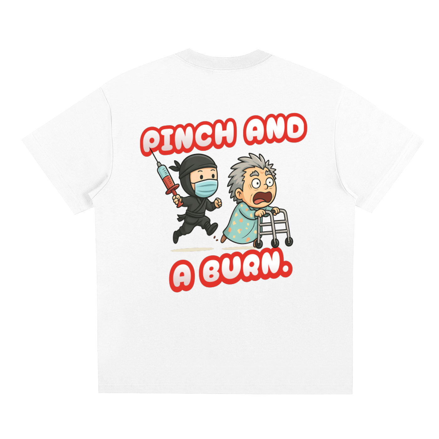 Pinch and a Burn 2 by Dr. Lin - Sorona Quick-Dry Cooling T-Shirt