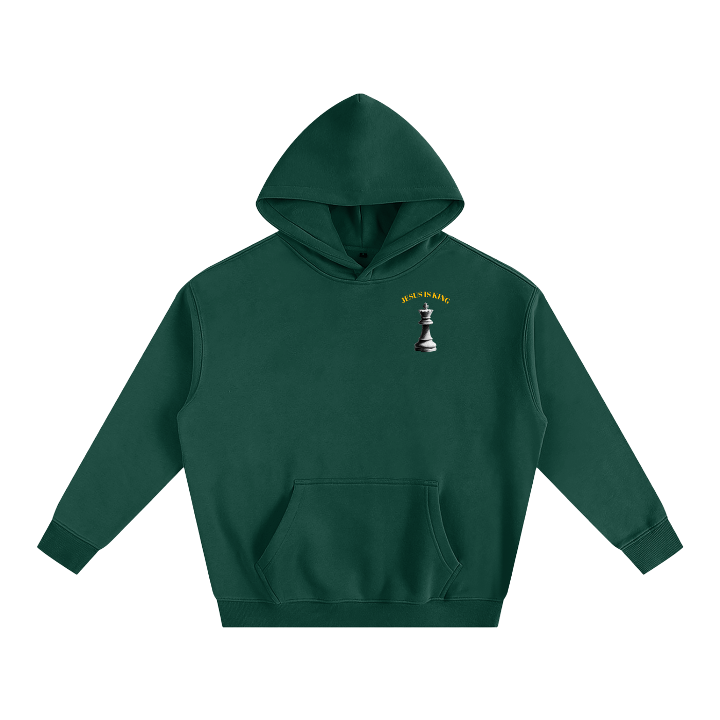 Jesus is King - Oversize Fleeced Hoodie