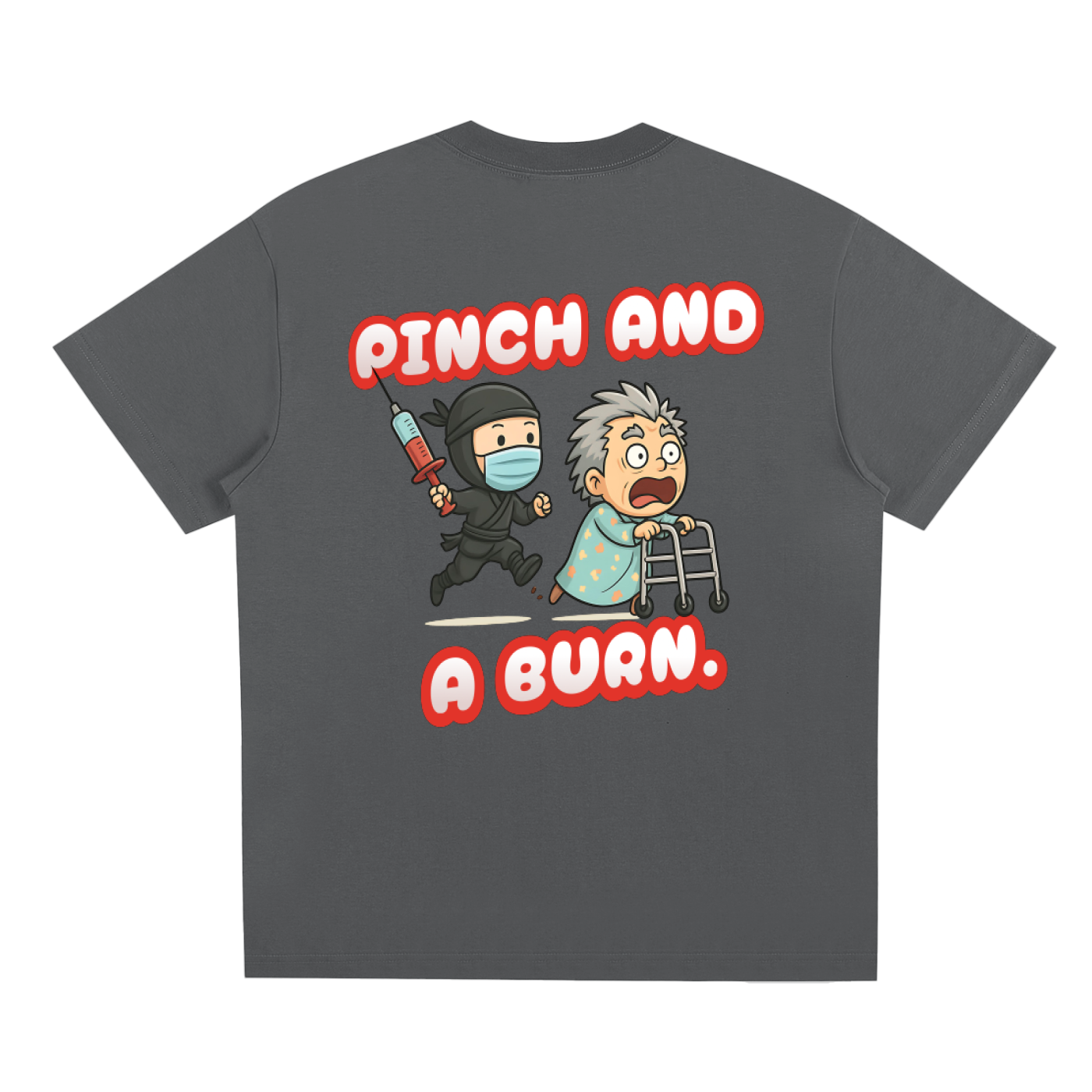 Pinch and a Burn 2 by Dr. Lin - Sorona Quick-Dry Cooling T-Shirt