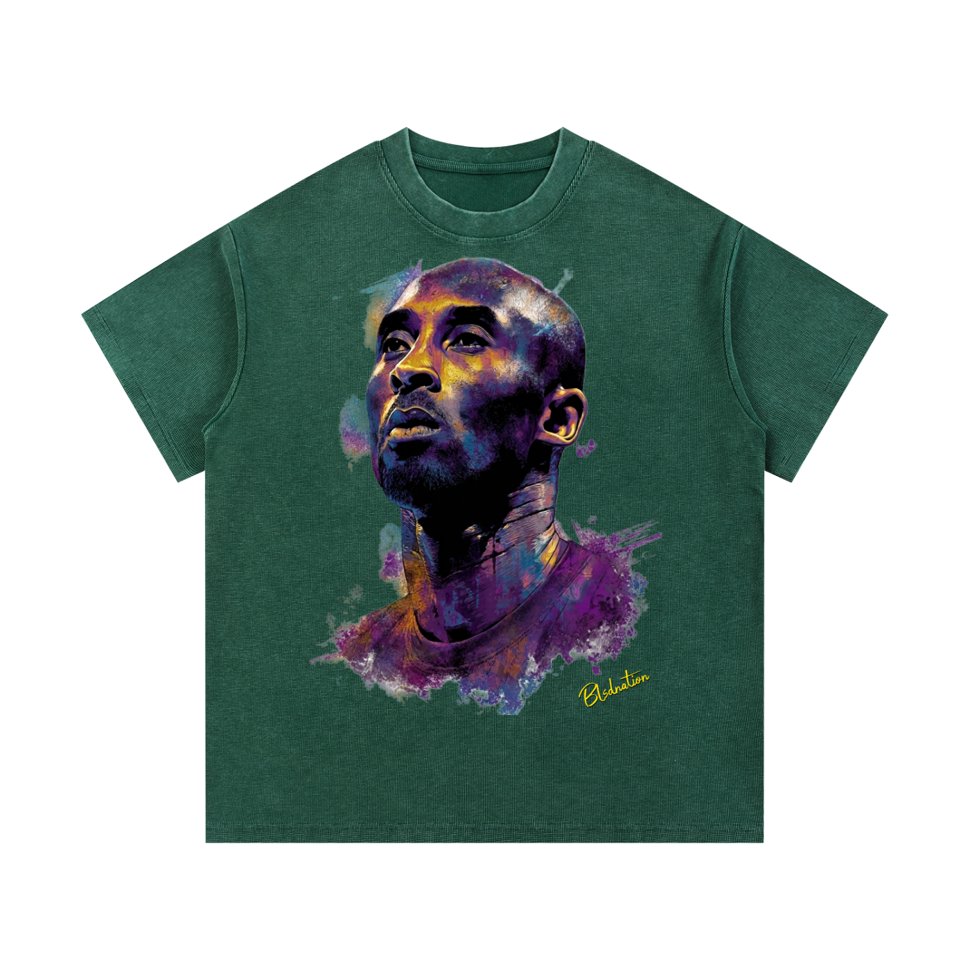 Legend - Mineral Wash Waffle Knit T-Shirt