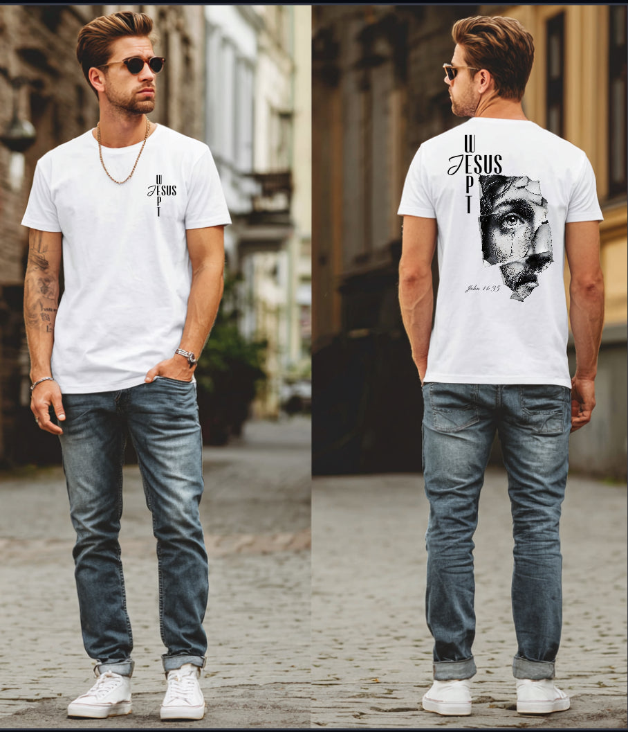 Jesus Wept -  Unisex Oversized Cotton T-Shirt