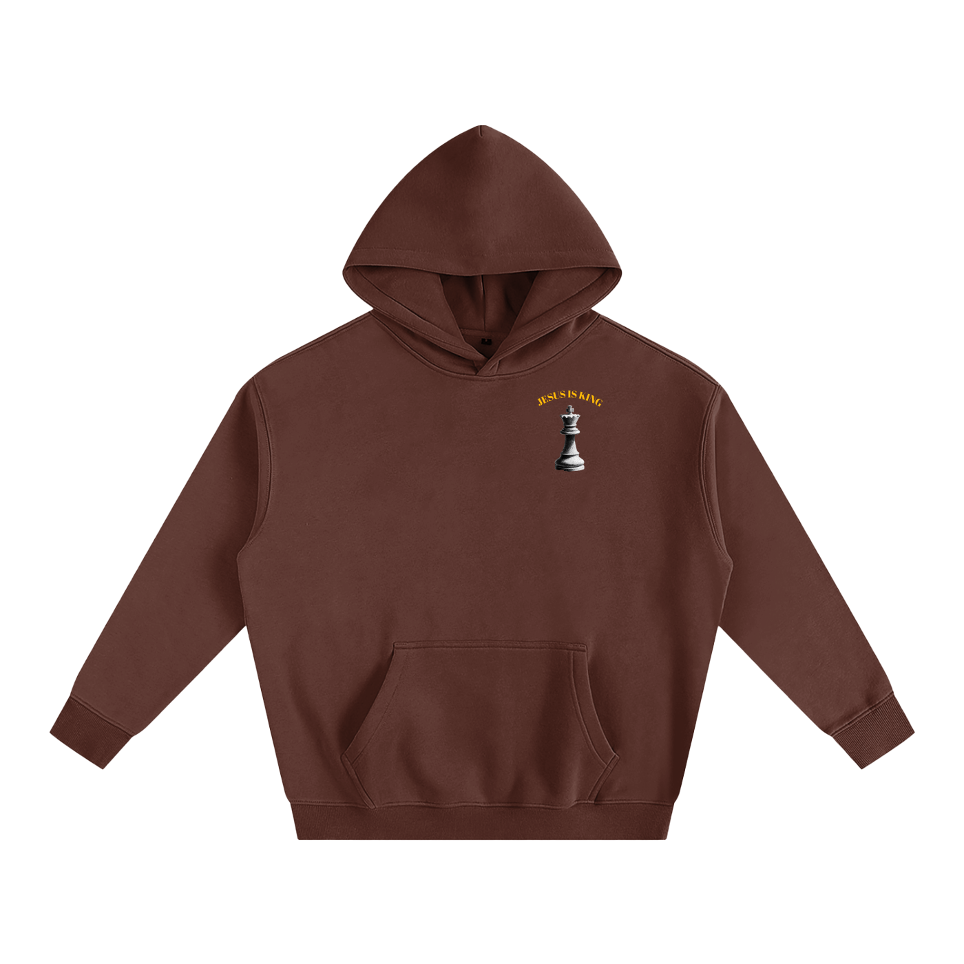 Jesus is King - Oversize Fleeced Hoodie