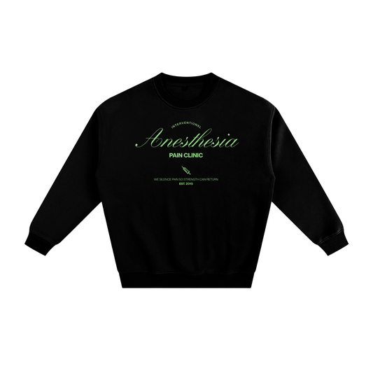 Anesthesia light green - Fleeced Sweatshirt