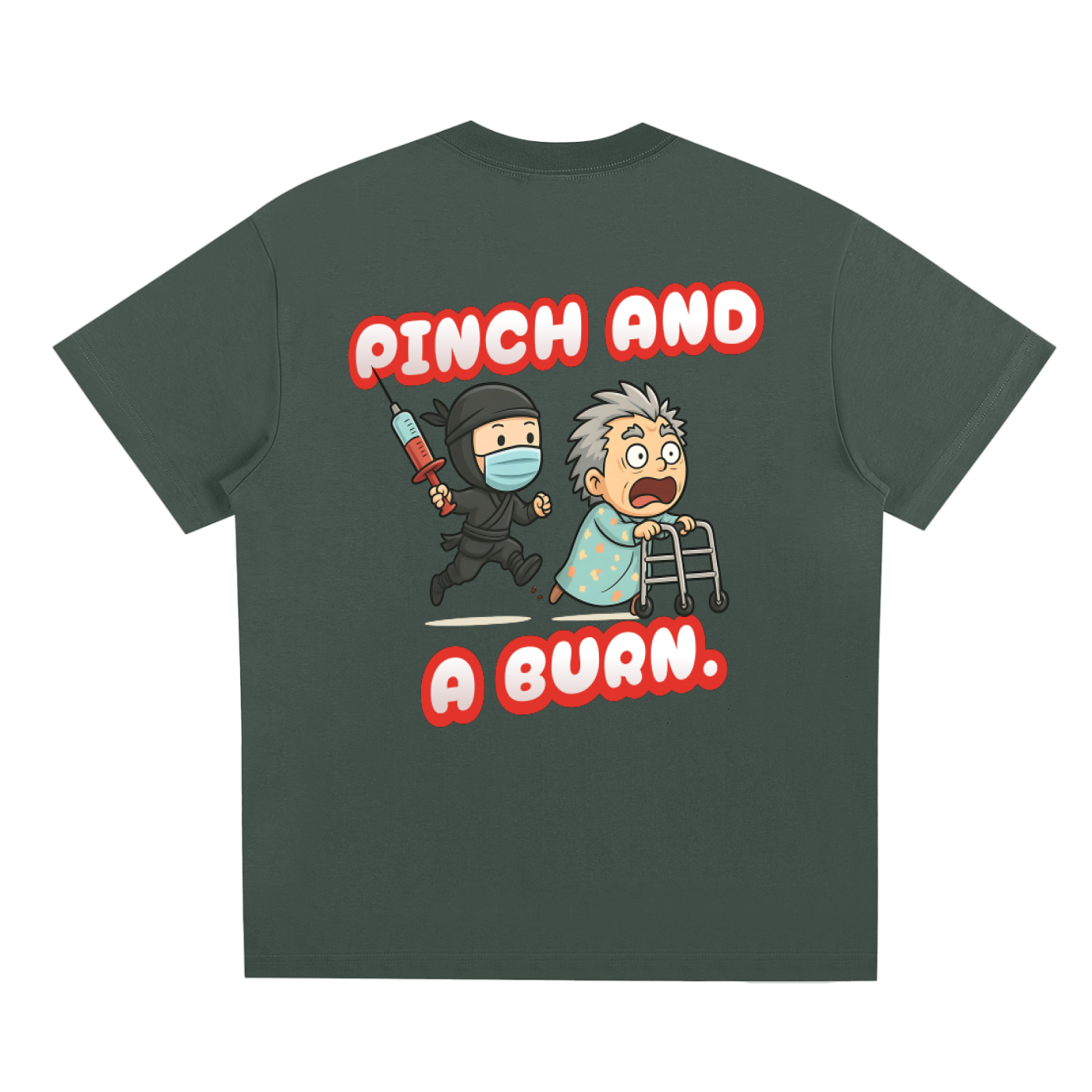 Pinch and a Burn 2 by Dr. Lin - Sorona Quick-Dry Cooling T-Shirt