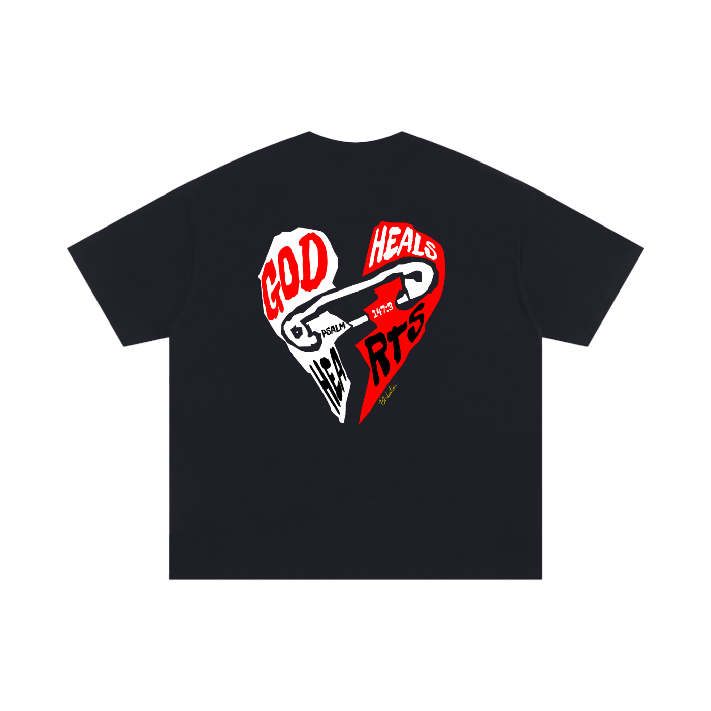 God Heals - Unisex Oversized Cotton T-Shirt