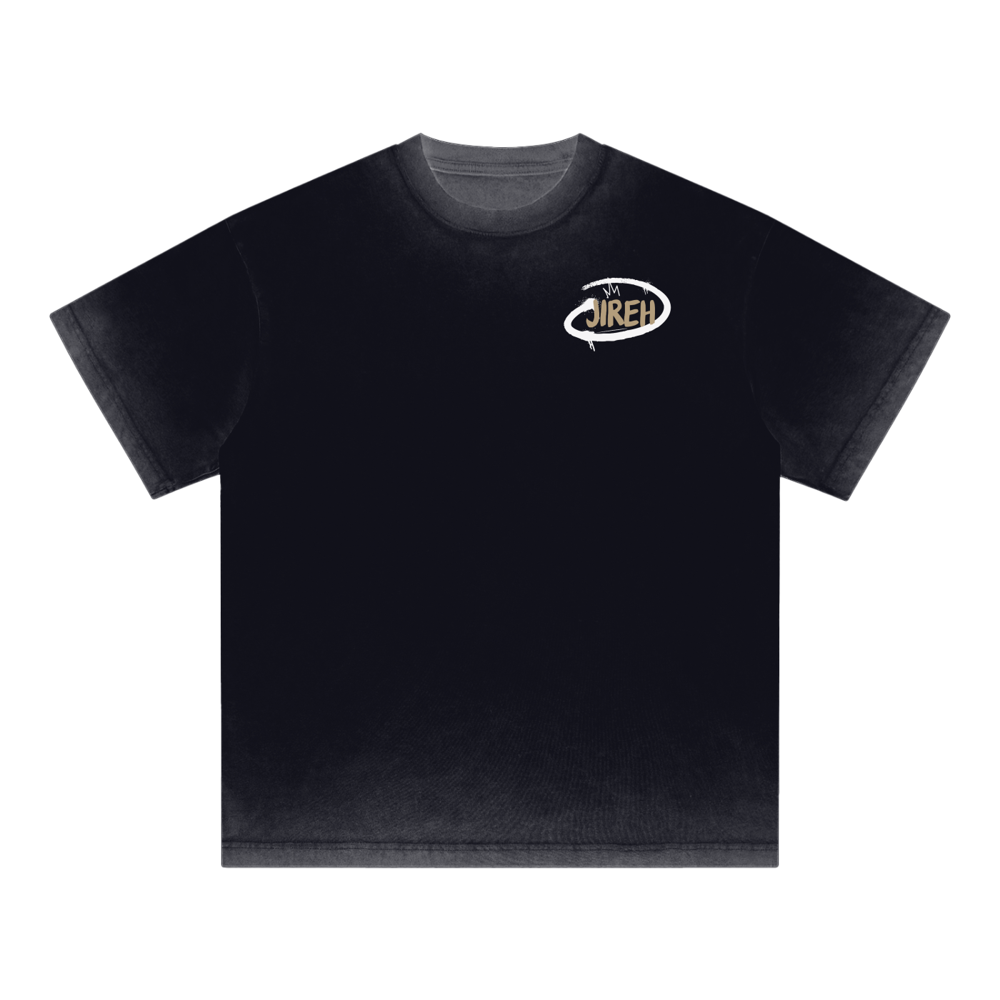Jireh - Reverse Dyed Loose Cotton T-Shirt