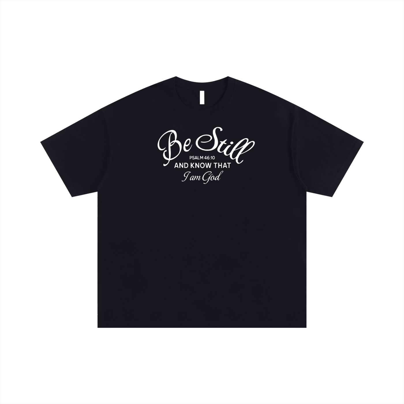 Be Still & Know - Unisex Oversized Cotton T-Shirt