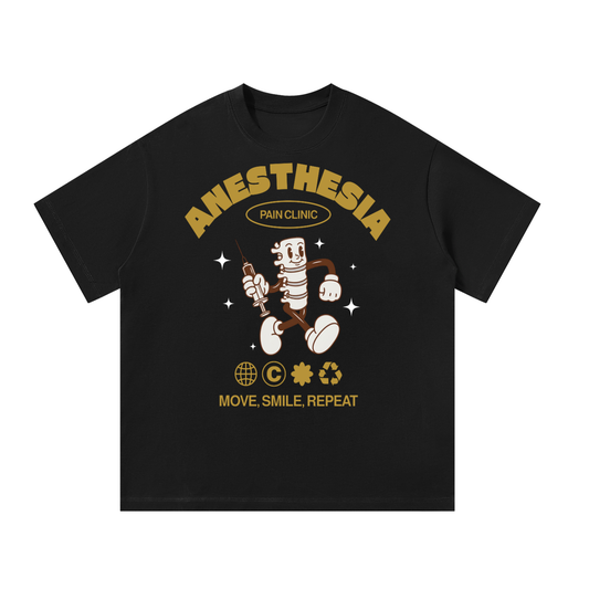 Move, Smile, Repeat - Unisex Oversized T-Shirt