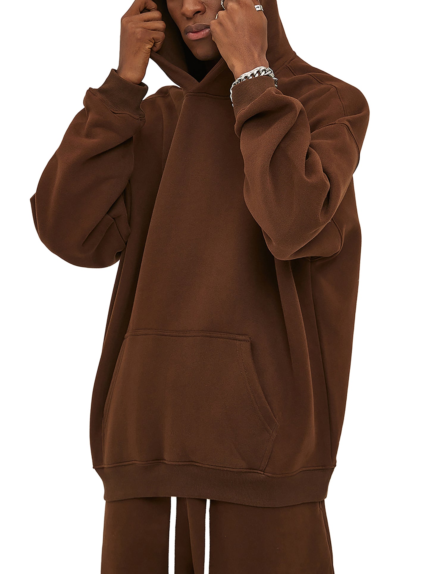 Jesus is King - Oversize Fleeced Hoodie