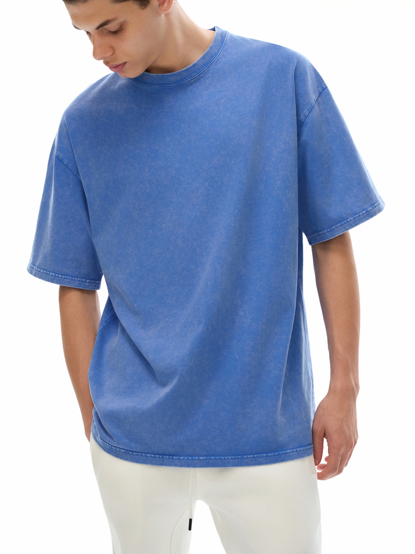 No Weapons Shall Prosper - Acid Wash Oversize T-Shirt - 250 GSM