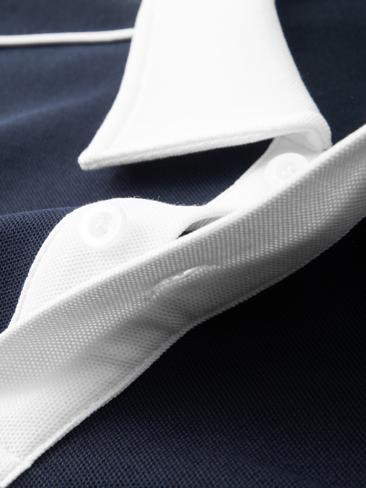 Legacy 1 - (Runs small - Size Up!) Contrast Collar Short-Sleeve Polo Shirt